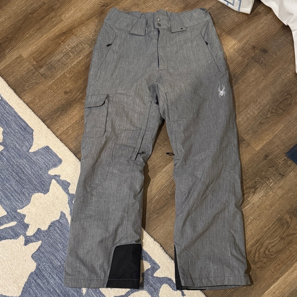 Spyder Men's Gray Ski Pants